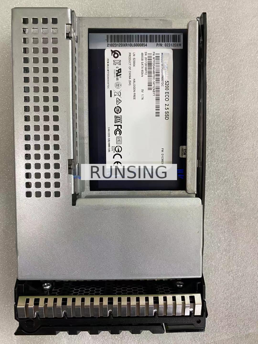 High Quality For 02312DXR N480SSDW352C Solid State Drive 480GB SATA 6Gb/s 5200 ECO 100% Test Working